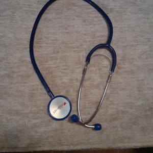 Bundle of stethoscopes